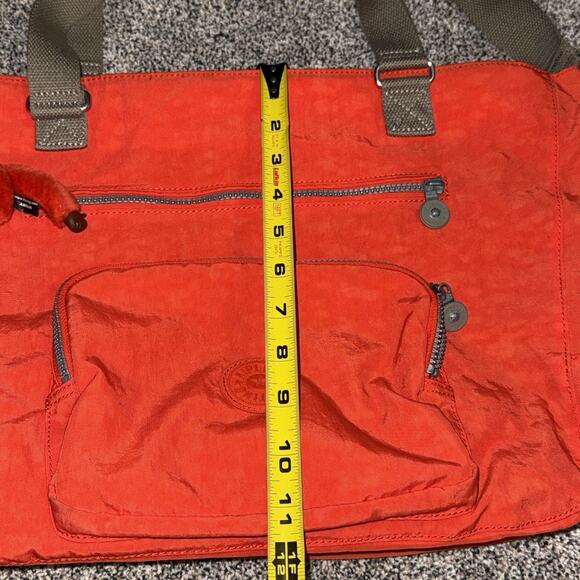 Kipling Orange Nylon Messenger Bag - Picture 5 of 8